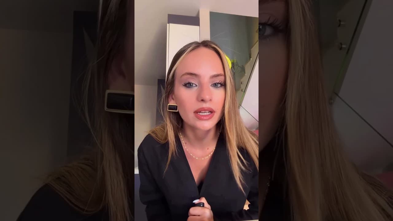 Cemre Solmaz'ın bir kısa video paylaşımından portresi