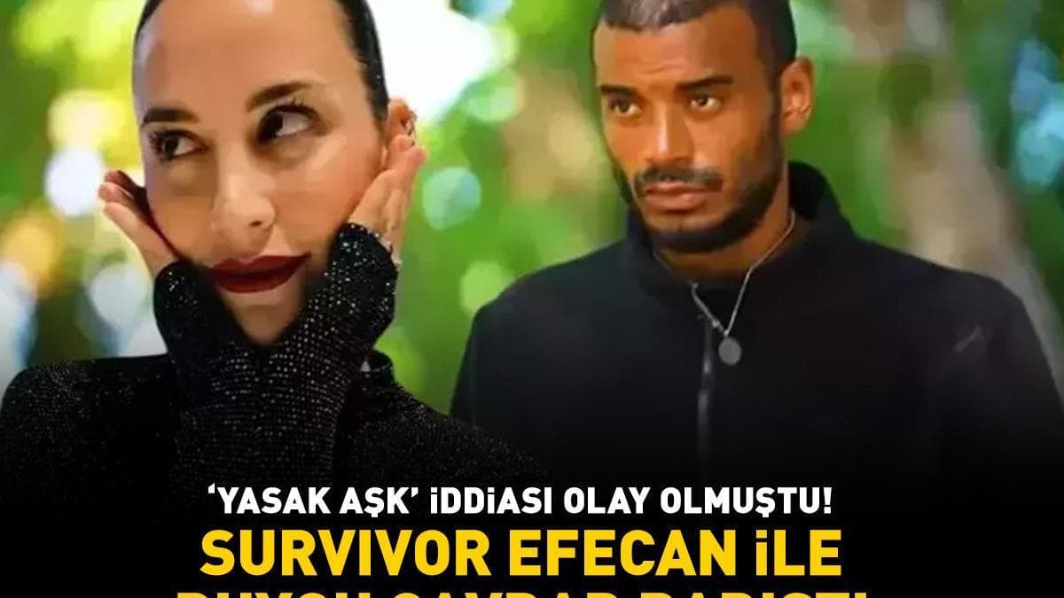 Survivor Efecan Dianzenza'nın yasak aşk iddiasını konu alan magazin galerisi görseli