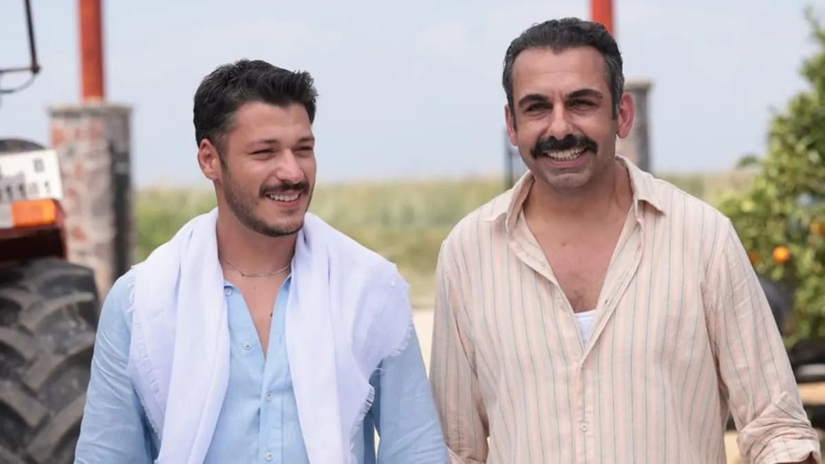 Mercan Köşk dizisi setinden bir çekim karesi