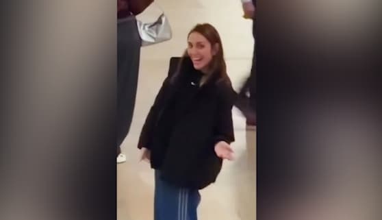Merve Yorgancılar'ın bebek müjdesi videosundaki mutlu anı