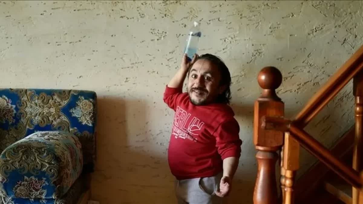 Rıdvan Çelik'in farklı bir sosyal medya videosundan görüntü