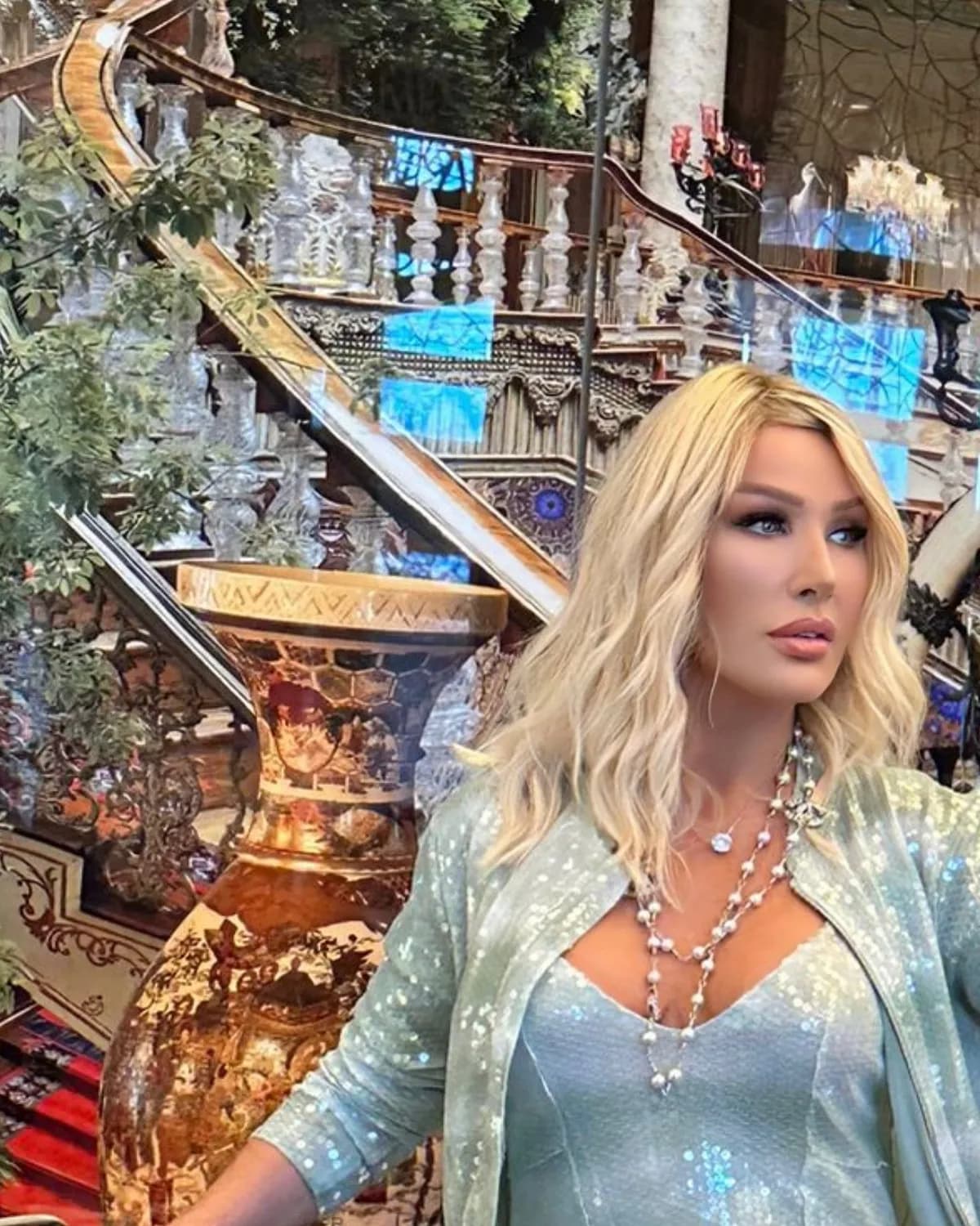 Seda Sayan'ın sosyal medya hesabında paylaştığı bir fotoğraf