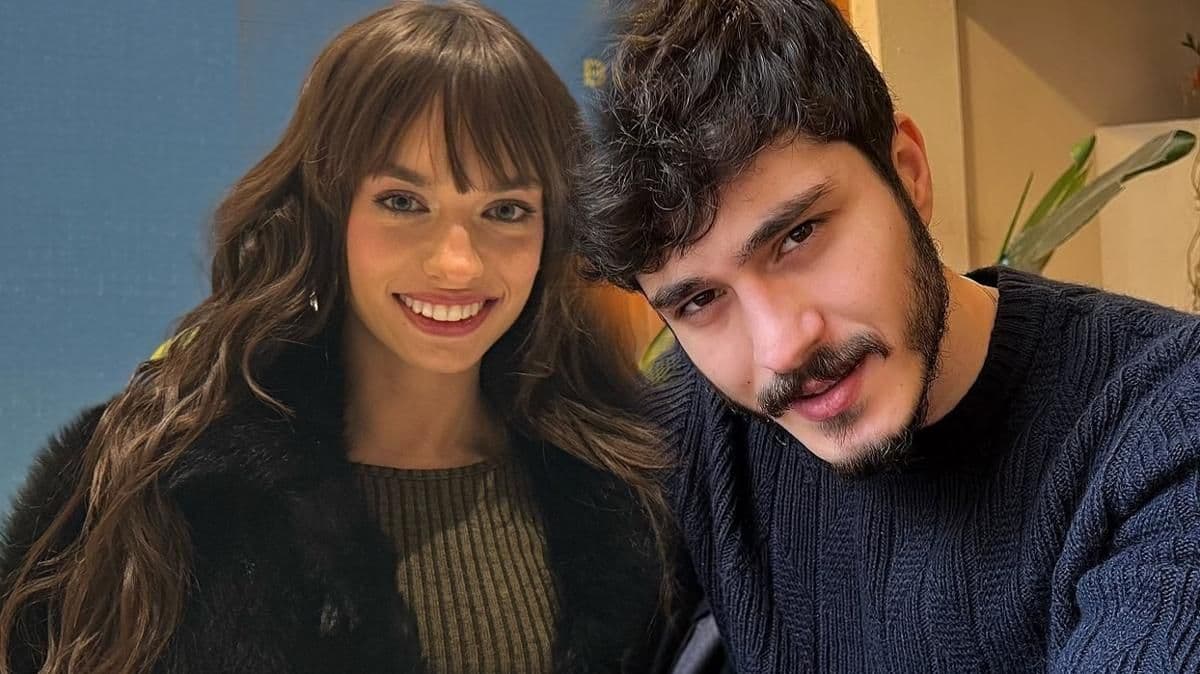 Eylül Tumbar ve Enes Koçak'ın birlikte çektirdiği samimi bir kare