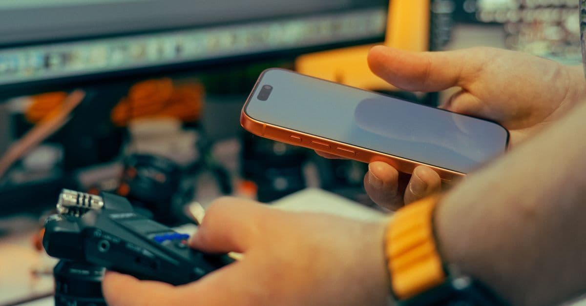 Telefonla ses kaydı için kullanılan mikrofon ekipmanı