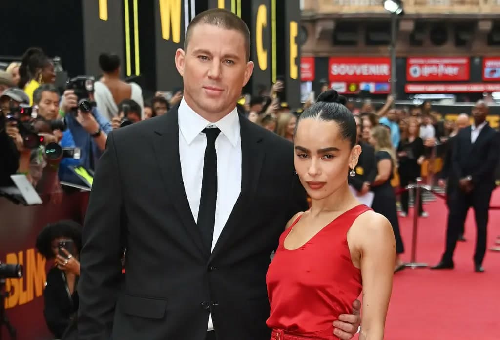 Channing Tatum ve Zoë Kravitz birlikte kırmızı halıda