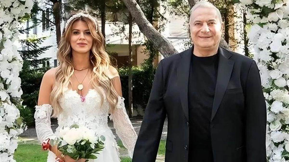 Mehmet Ali Erbil ve Gülseren Ceylan'ın düğün fotoğrafı
